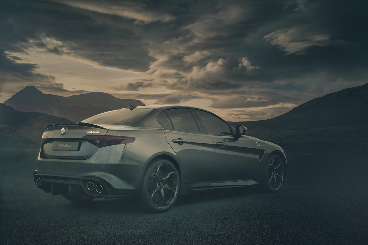 Alfa Romeo Giulia Quadrifoglio photographer